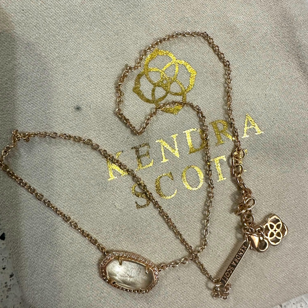 Rose gold Elisa with stones around it